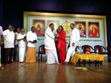 Swamy Jee with Pondicherry CM (4)